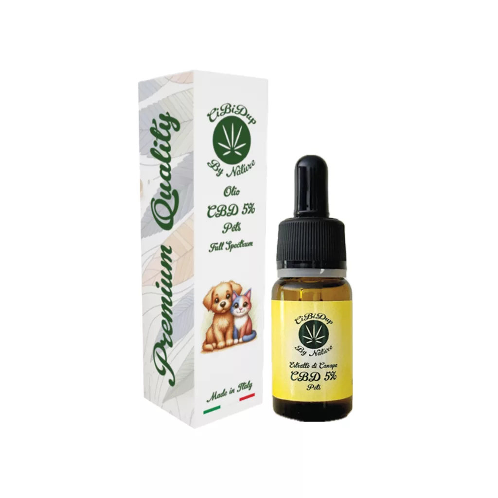 olio CBD per cani gatti animali pets